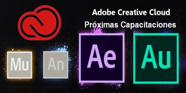Próximas capacitaciones en Adobe Creative Cloud